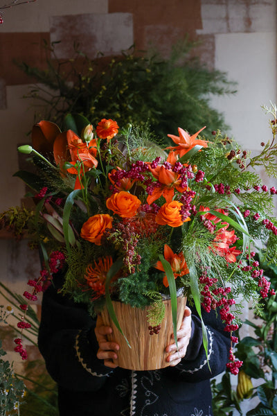 caption:extra large / warm