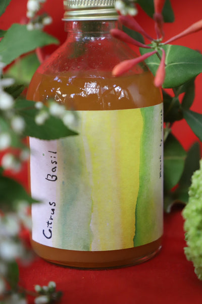 Citrus Basil 2025 [month by month Non-Alcoholic Syrup]