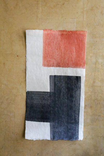 Paper Nao Dyed and painted paper [I]