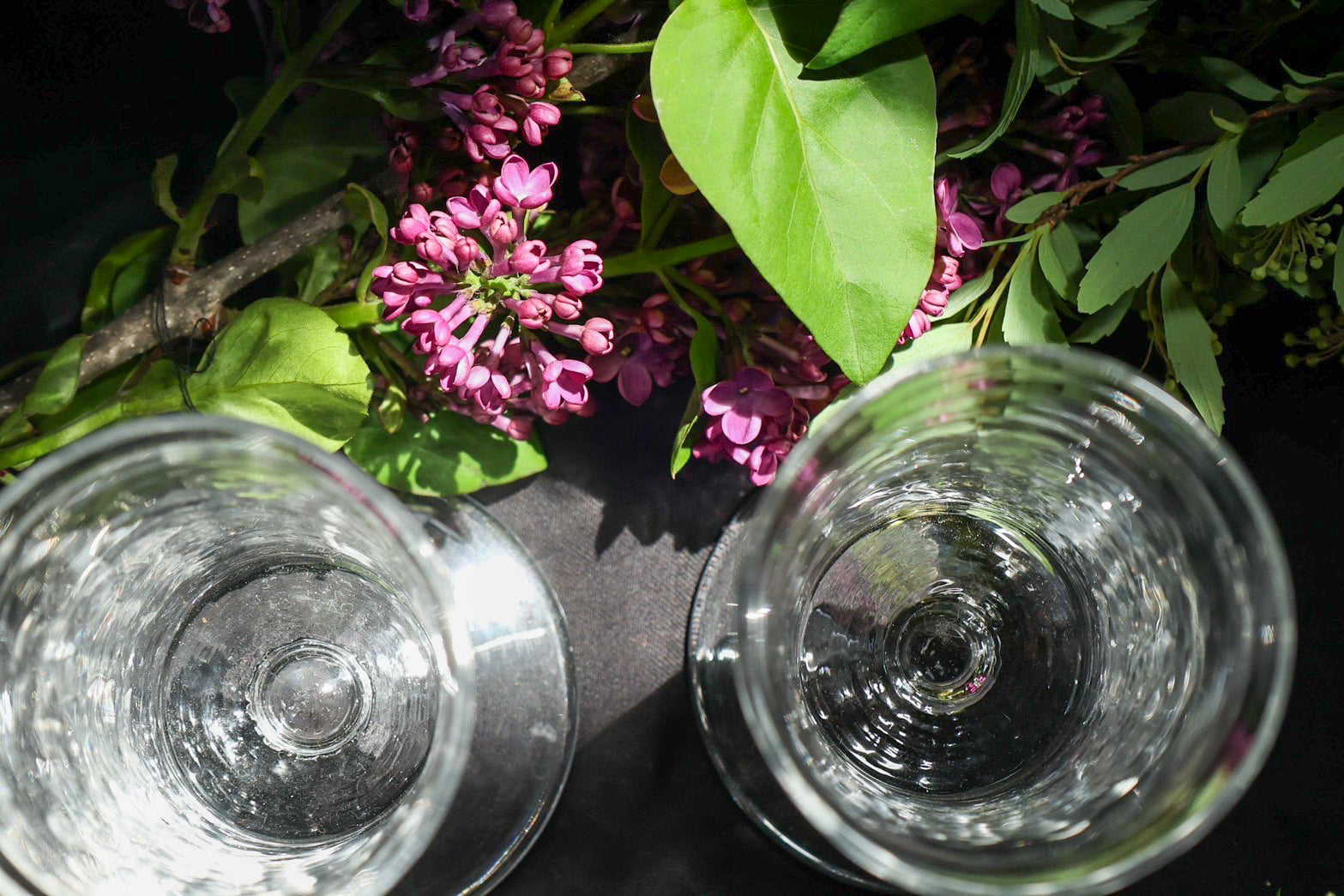 西山芳浩　ガラス　花器　2点セット 西山芳浩 ガラス 花器 2点セット