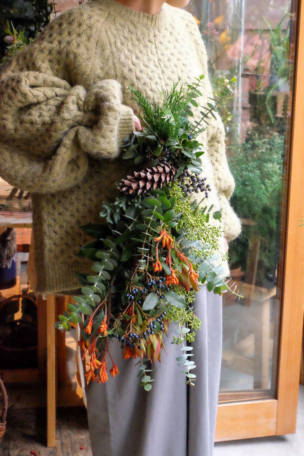 リトルのおまかせクリスマススワッグ – THE LITTLE SHOP OF FLOWERS