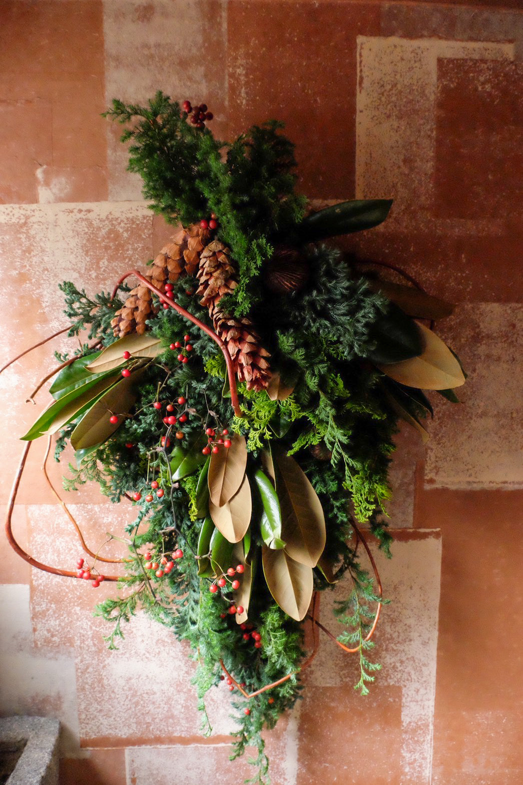 リトルのおまかせクリスマススワッグ – THE LITTLE SHOP OF FLOWERS