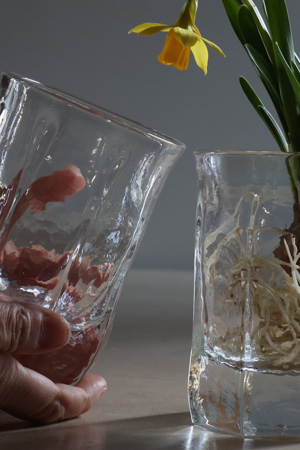 西山芳浩：No.7 八角グラス 大 – THE LITTLE SHOP OF FLOWERS