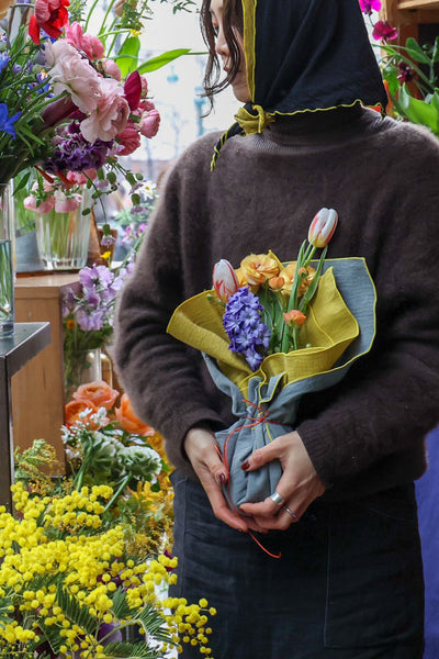 caption:クロモジglay / 柚の葉yellow 