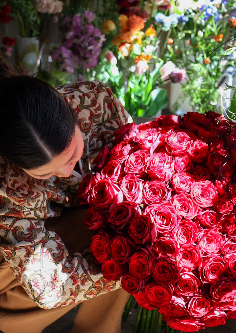 Red Roses Bouquet – THE LITTLE SHOP OF FLOWERS