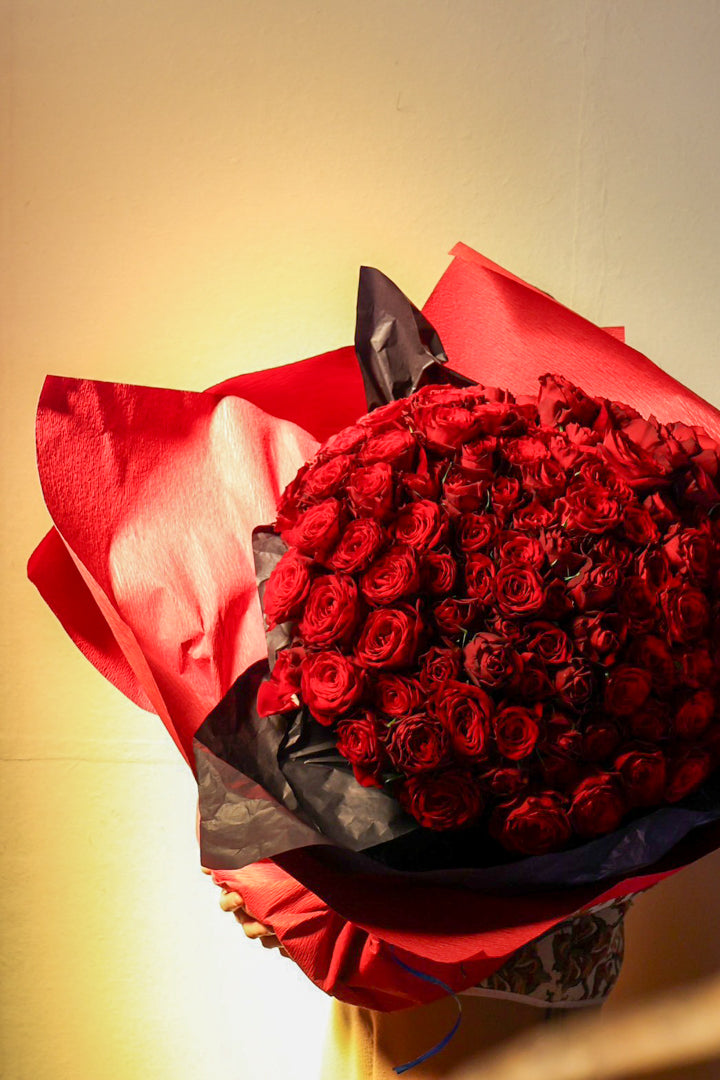 red rose bouquet – THE LITTLE SHOP OF FLOWERS