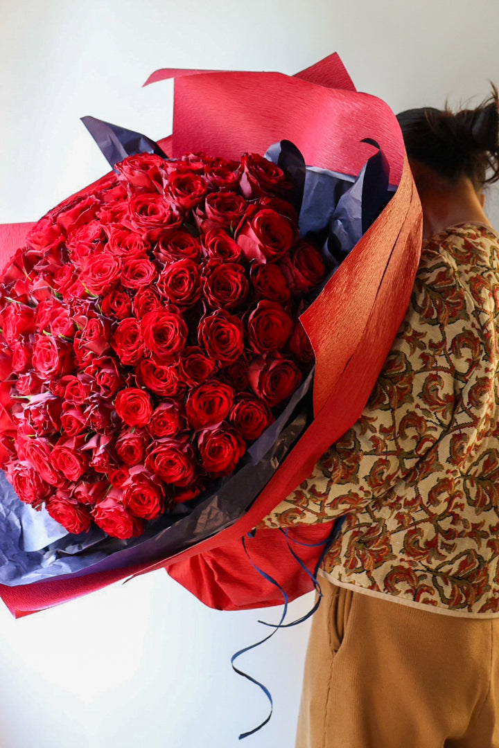 red rose bouquet – THE LITTLE SHOP OF FLOWERS