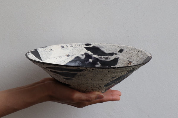 No.17 Tamagara Rim Bowl - White