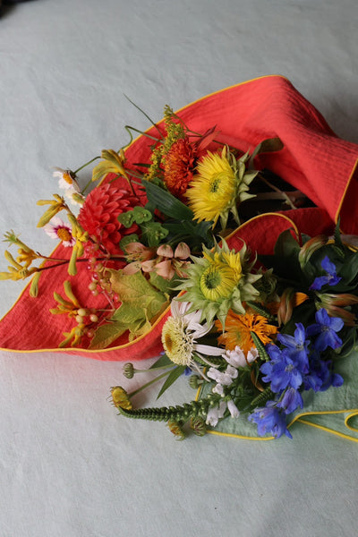 caption:Echinacea Orange & Kuma Bamboo Green