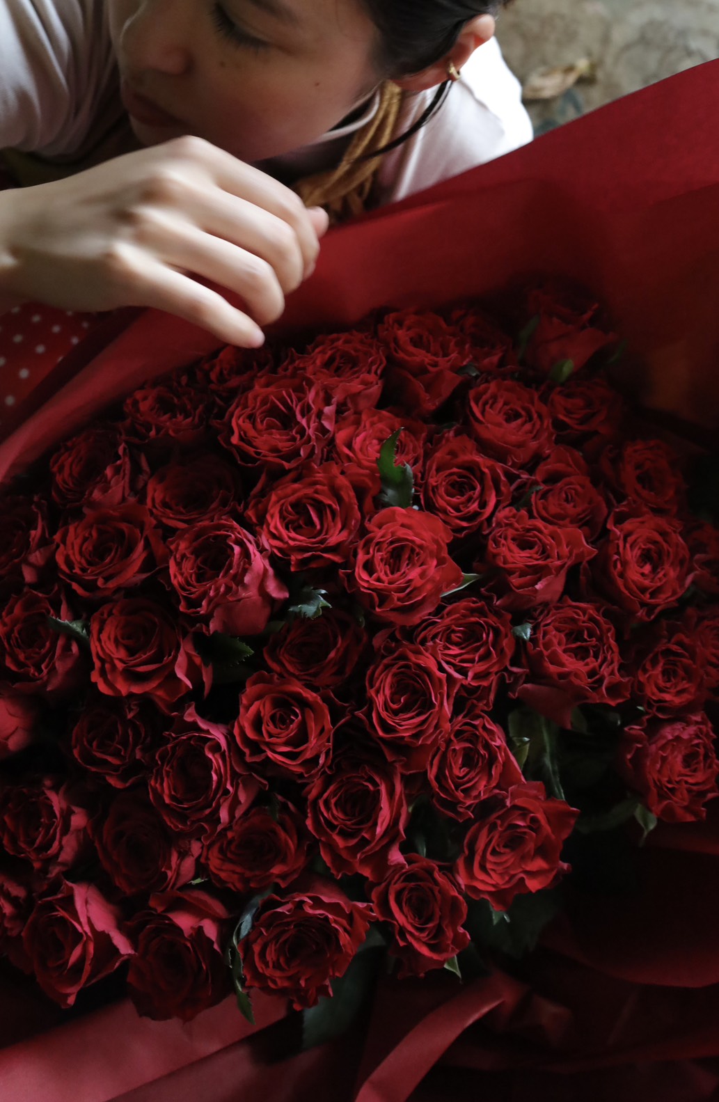 red rose bouquet – THE LITTLE SHOP OF FLOWERS