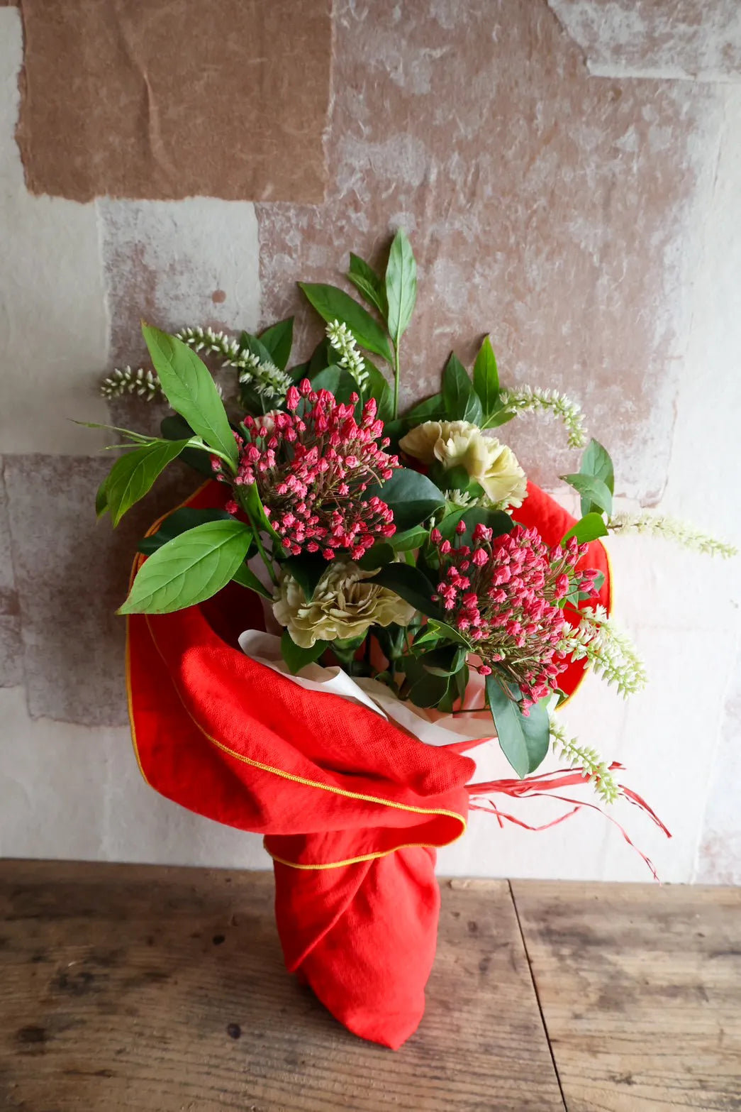 botanical dyed cloth bouquet – THE LITTLE SHOP OF FLOWERS