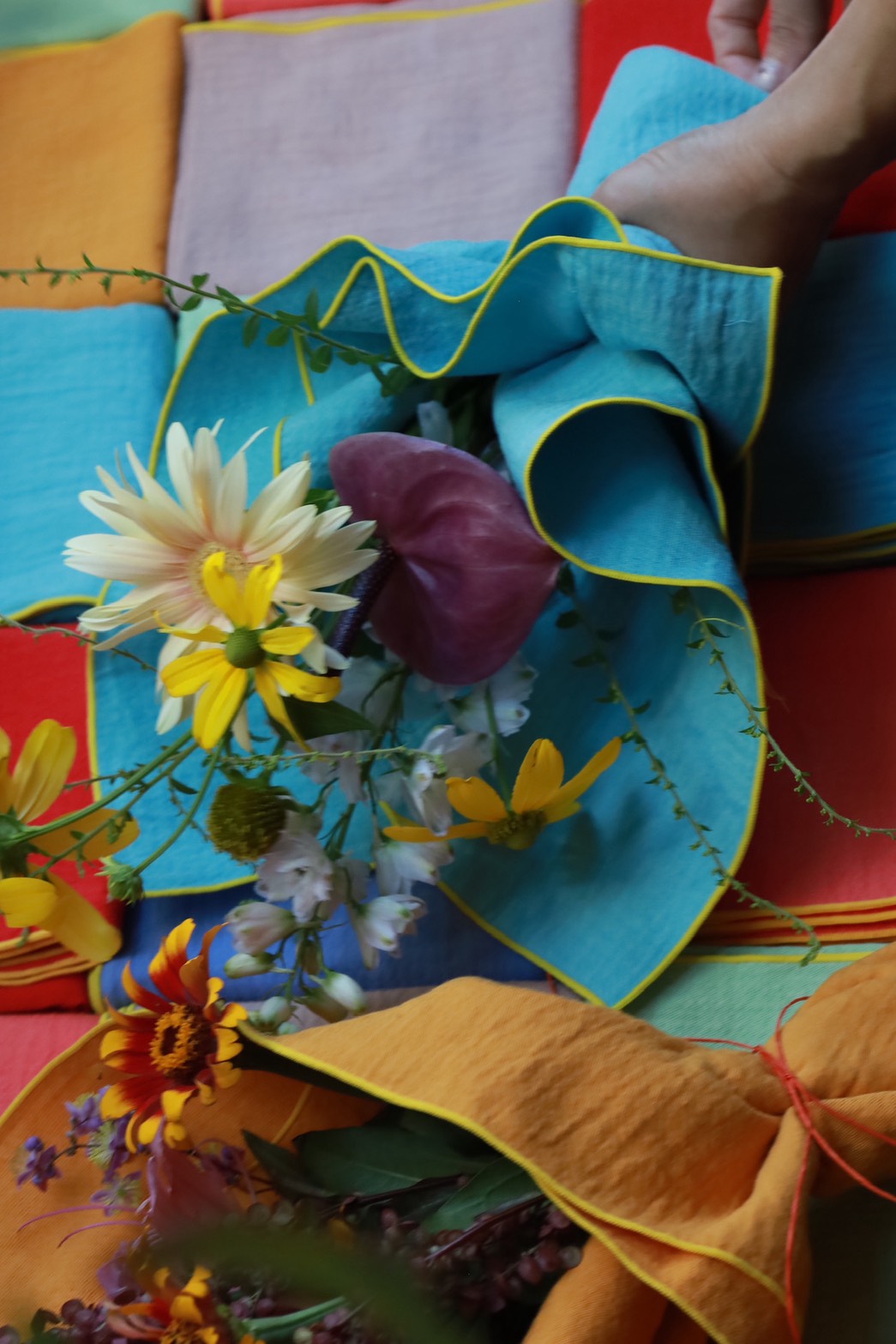 セット限定] botanical dyed cloth bouquet – THE LITTLE SHOP OF FLOWERS
