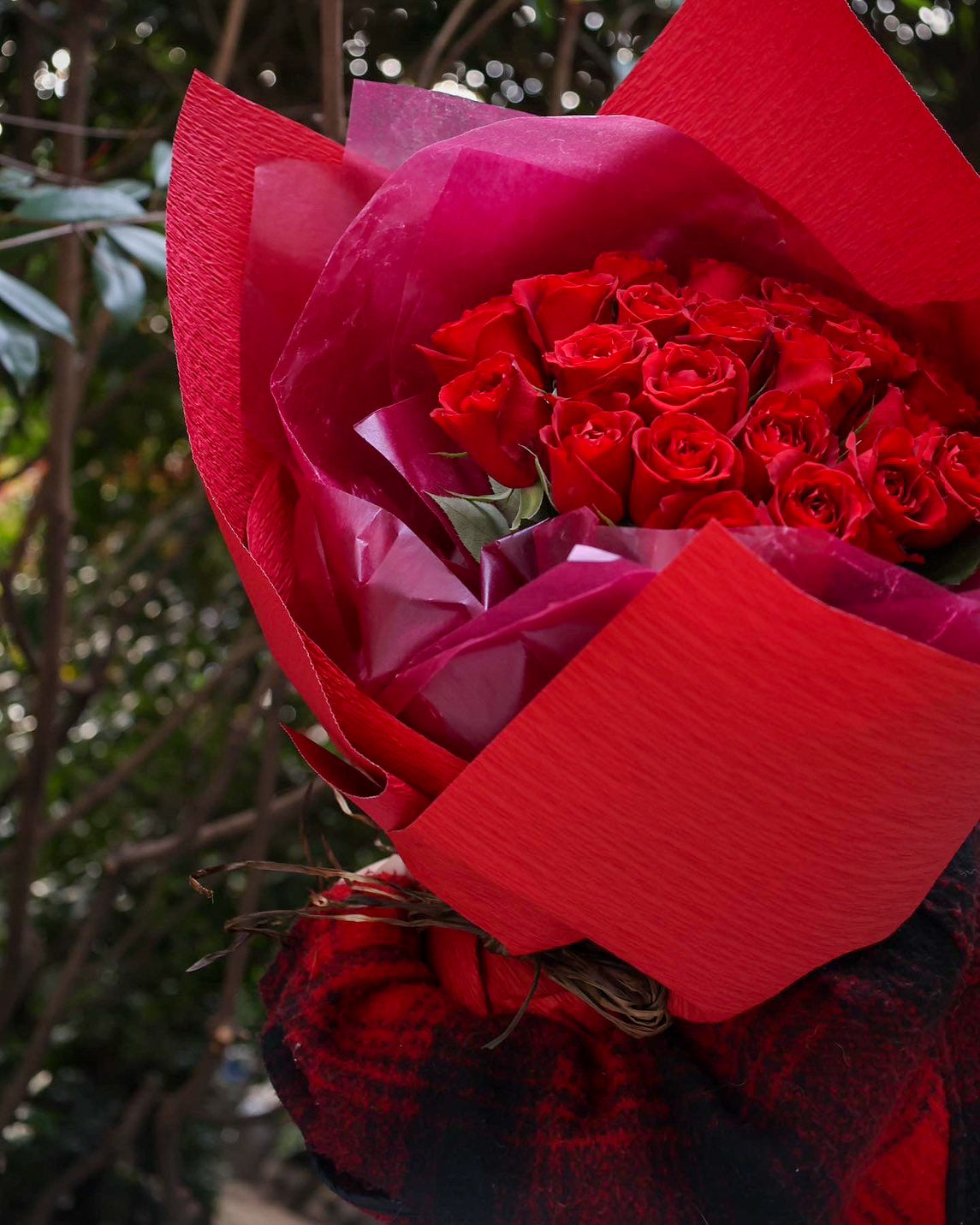 red rose bouquet – THE LITTLE SHOP OF FLOWERS
