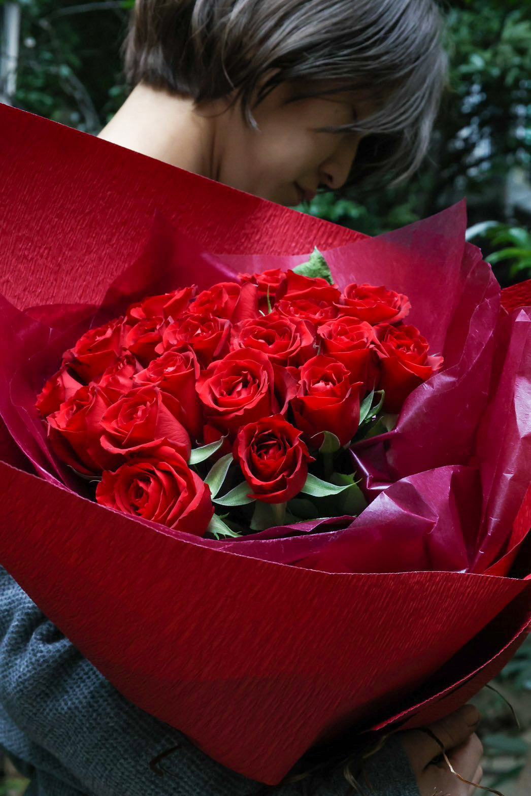Red Roses Bouquet – THE LITTLE SHOP OF FLOWERS